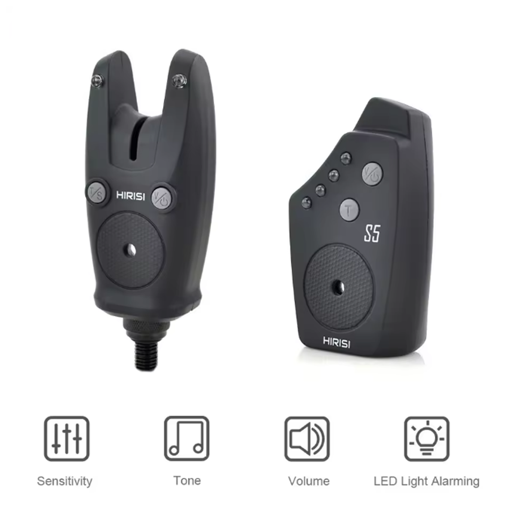 Hirisi S5 Carp Fishing Bite Al - Fish Alarm review and price