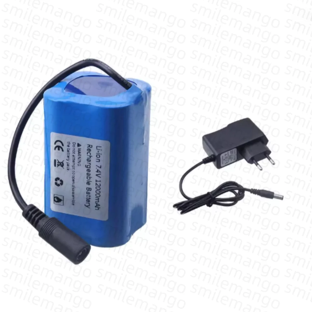 7.4V 12000mAh Battery with USB - Fish Finder Charger review and price