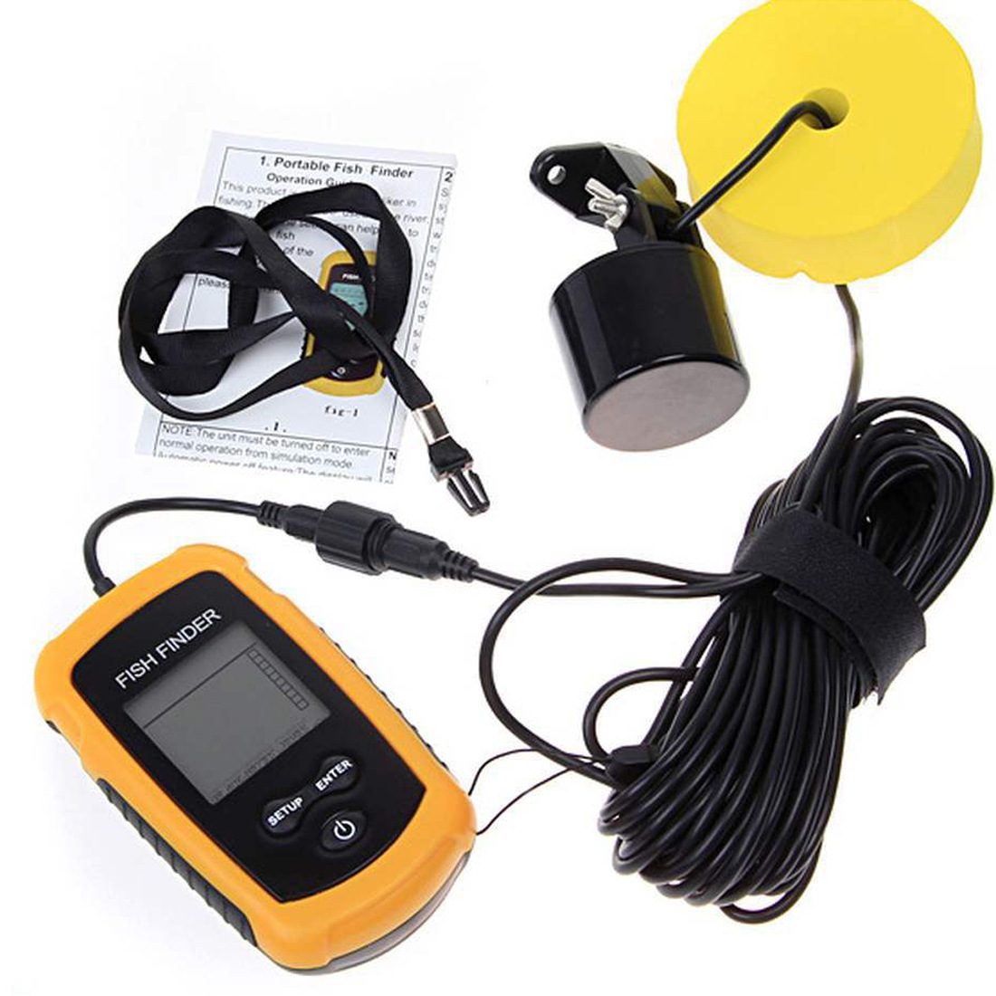 Alarm 100M Portable Sonar Fish - Fish Finder Portable review and price